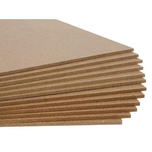 Woodcraft Original Wood MDF Boards for Art and Craft, 2mm Thickness, Size 16X24 inch - Pack of 6; Brown 1