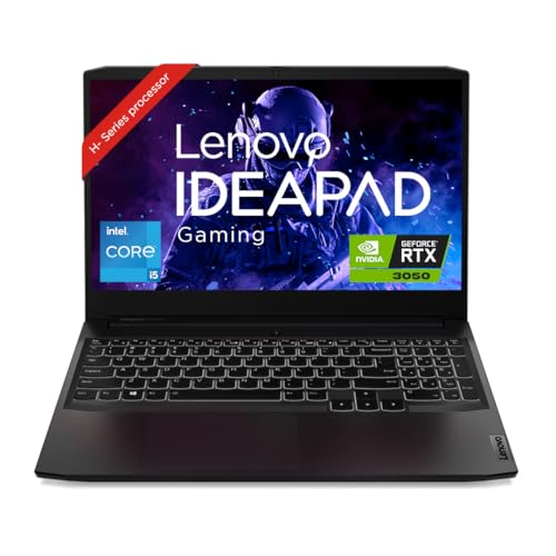 Lenovo IdeaPad Gaming 3 12th Gen Intel Core i5-12450H 15.6" (39.62cm) FHD IPS Gaming Laptop (16GB/512GB SDD/NVIDIA RTX 3050 4Gb/120Hz/Win11/Office 21/Backlit/3months Game Pass/Grey/2.3Kg), 82S9014LIN 1