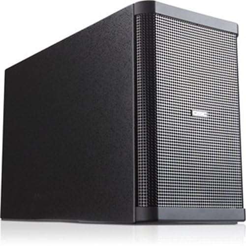 AD-S28TW-BK AcousticDesign Surface Mount Subwoofer, Black 3