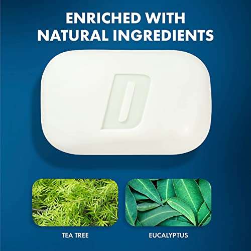 Defense Soap 4.2 Oz Bar - 100% Natural Tea Tree and Eucalyptus Oil 4