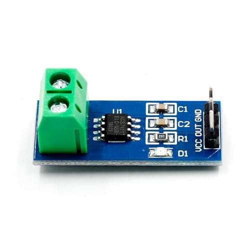 WWZMDiB ACS712 Range Current Sensor Module 5A 20A 30A Multiple Optional (5Pcs 20A) 4