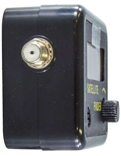 Analog Satellite Signal Finder Strength Meter with LNB to REC Connector and dB Level Control 3