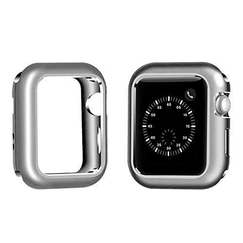 GRIPP® Protect Bumper Case for 44mm Smart Watch Strong Magnetic Absorption Frame Protective with Shock-Proof Ultra Slim & Soft Aluminium Metal Watch Series 1/2/3/4/5 with 360 Degree Protection Cover 1