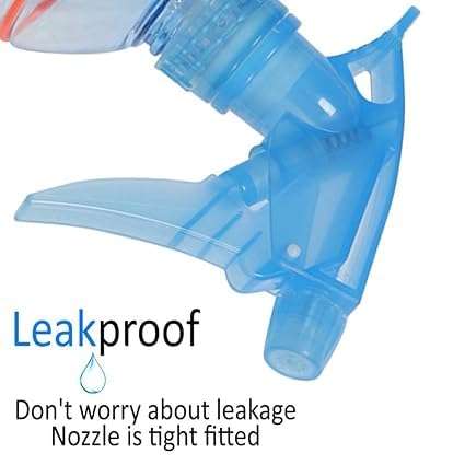 OLIFIN Plastic Spray Bottles 16 oz, Professional Sprayer with Adjustable Nozzle for Cleaning Solutions, Kitchen, Hair, Plants, Leak Proof Fine Mist Bottle Pack of 2 3