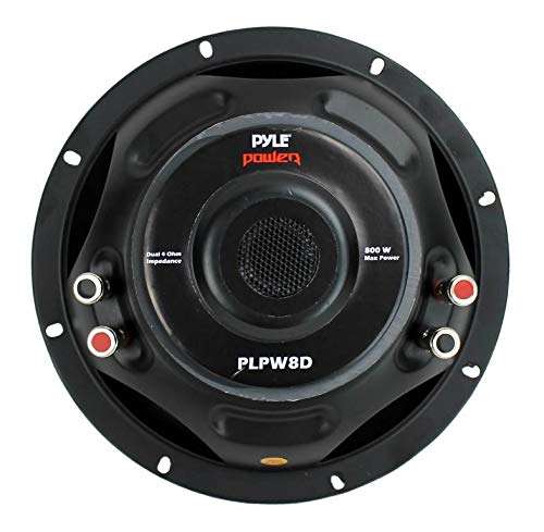 Pyle PLPW8D 8" 800W Car Audio Subwoofer Sub Power Woofer 4 Ohm Black (8 Pack) 5