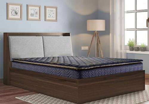 RELAXWELL MATRESSES Aristo PT - Bonnel Spring Pillow Top Spring Mattresses with Two Free Pillow for Your Comfort Night | Foam Matresses | Matresses for Comfortable Sleep (75x72x6 Inches, King) 1