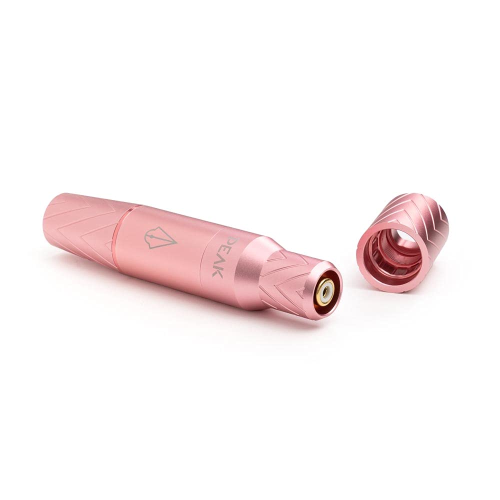 Peak - Elara Pen Permanent Makeup Machine - Pink - Sleek, Ultra-Lightweight Tattoo Machine, Fully Adjustable Features for Permanent Eyeliner & Lip Blushing 4