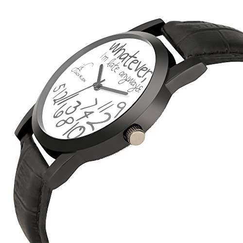 Jack Klein Black N White Graphic Wrist Watch 2