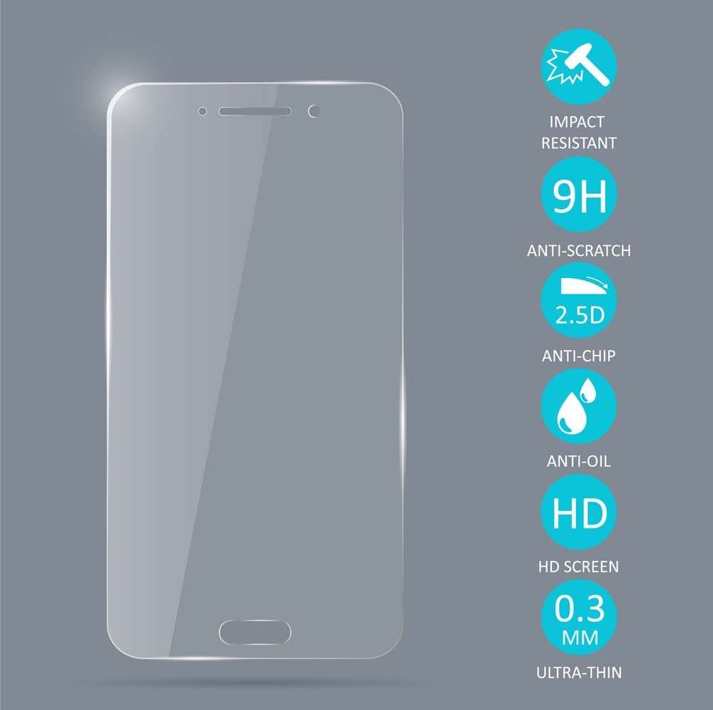 Softer 9H Glossy Mobile Screen guard Protector Compatible for Lenovo Phab2 better than Tempered Glass with Alignment Installation kit - 1 Pack 3