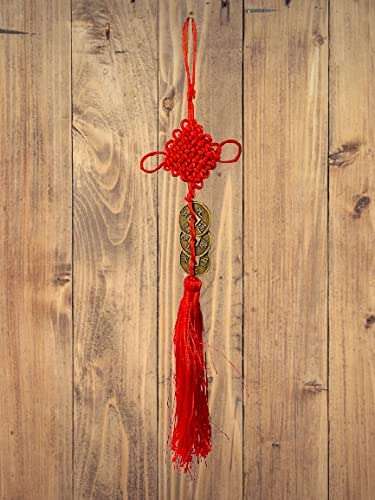 Evil Eye | Lucky Hanging Ornament Amulet for Car Rear View Mirror, Home and Office for Protection and Blessing | Nazar Battu with Three Lucky Coins 3