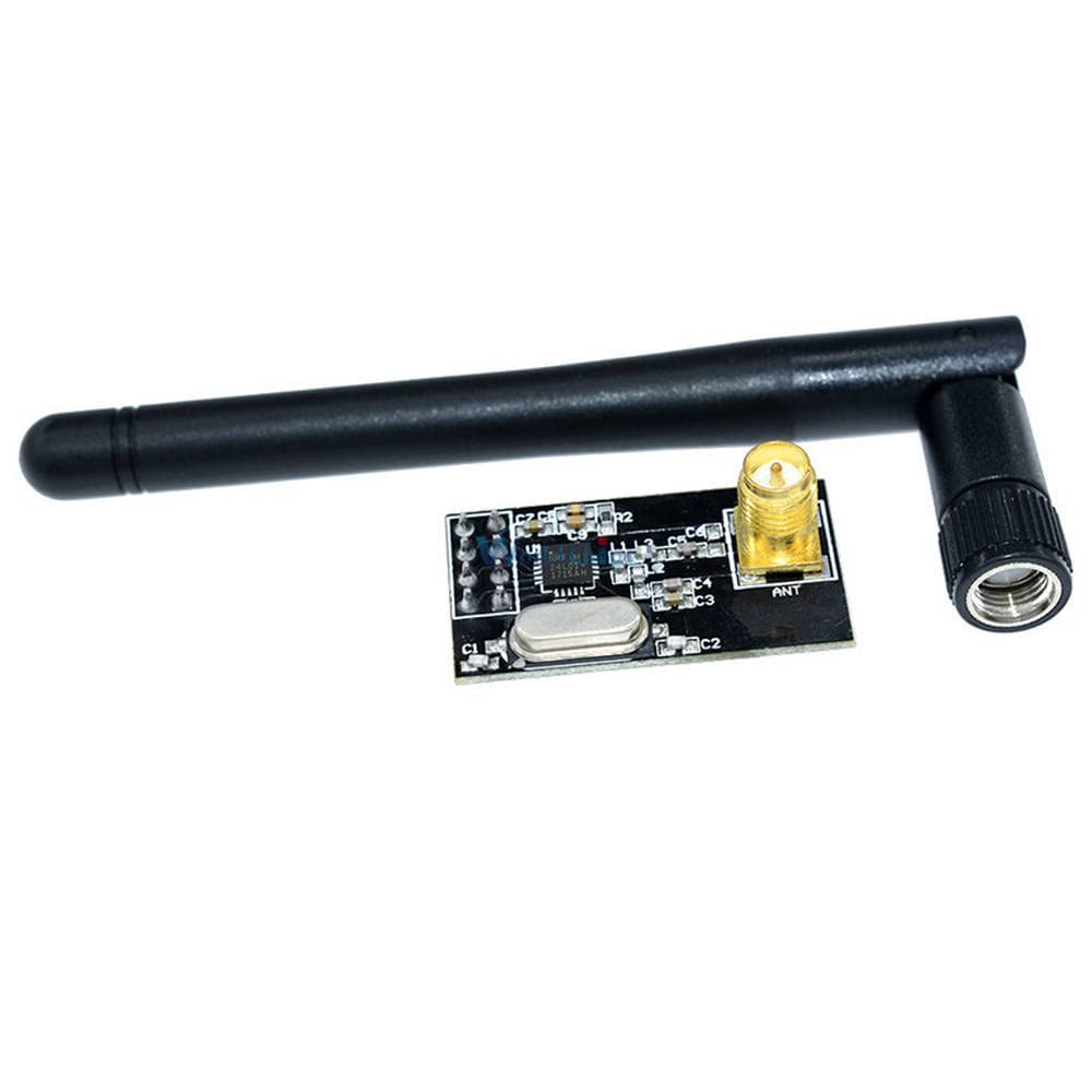 2.4G NRF24L01+PA+LNA SMA Antenna Wireless Transceiver 1100-Meter Distance Microcontroller Module for Arduino 1