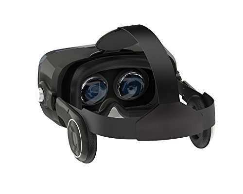 Procus PRO (Black) Virtual Reality Headset - 100-120 Degree FOV with Highest Immersive Experience - Inbuilt Headphones 3