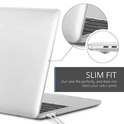 Kuzy R5 13-inch Rubberized Hard Case Cover for Apple MacBook Pro (Purple) 2