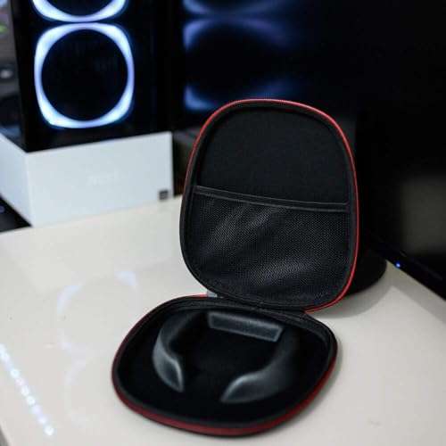 Bluetooth Headphone Case, Hard Shell with Carabiner Clip for Neckband Bluetooth Headsets Compatible with LG Tone, LG XL5, Samsung Level, MPow Jaws, Jabra Halo, BeatsX, Amorno, Aukey 5