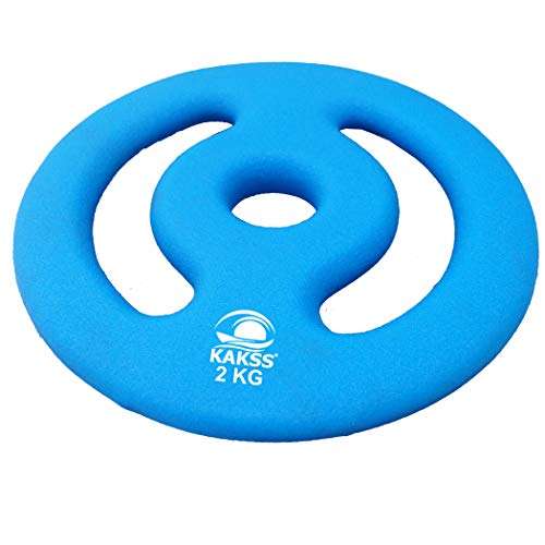 KAKSS NEOPHRANE Coated Weight Plates Adjustable Dumbbell Set (2kgX4pc) 2