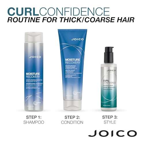 Joico Curl Confidence Defining Crème | For Curly Hair | Reduce Frizz | Define Textures | Boost Shine & Brilliance | Gluten & Paraben Free | 6 Fl Oz 6