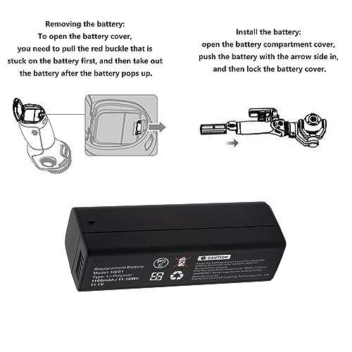 CS Cameron Sino Upgrade Part 53 Intelligent Battery Compatible with DJI Osmo,Osmo Mobile,Osmo+（Plus,Osmo pro/RAW, fits HB01-522365 HB02-542465 3
