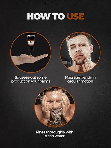 BEARDO DeTan Face Wash for Men, 200ml | Coffee Facewash, Aloe Vera, Vitamin E | Helps to Reduce Tan | Exfoliates & Hydrates for Smooth & Oil Free Skin 6