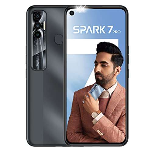 TECNO Spark 7 Pro (Magnet Black 6GB RAM 64GB Storage) 4