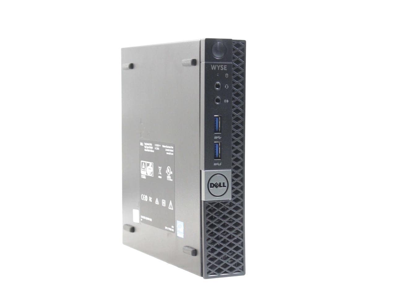 Dell Wyse 7040 Thin Client High Performance Business Desktop Computer, Intel Quad Core i5-6500TE up to 3.3GHz, 8G DDR4, 128G SSD, WiFi, BT, 4K Support, HDMI, DP, Windows 10 Pro 64 En/Sp/Fr(Renewed)