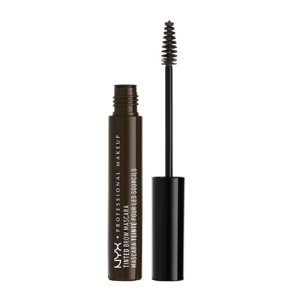 Nyx Professional Makeup Tinted Brow Mascara, Black, 6.2g 1
