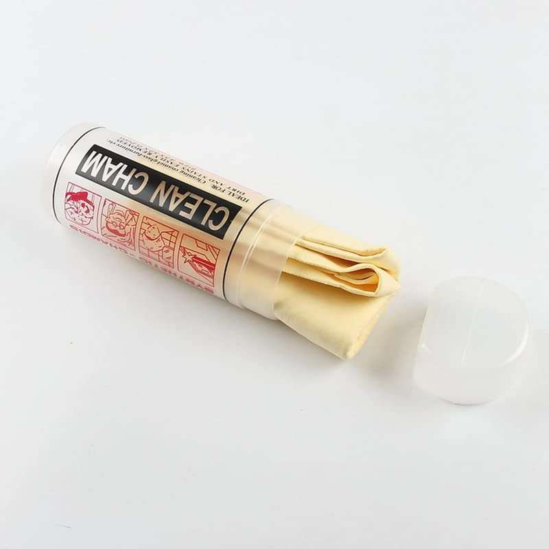 Semaphore Magic Chamois/Clean Cham Cleaning Cloth for Dry & Wet Cleaning of Car, Bike, Home, Kitchen Compatible with Fiat Pnto EVO 1