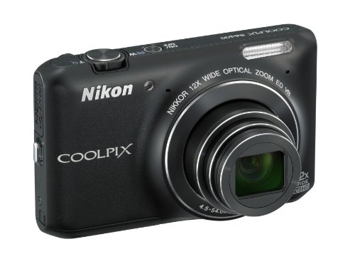 Nikon COOLPIX S6400 16 MP Digital Camera with 12x Optical Zoom and 3-inch LCD (Black) (OLD MODEL) 2