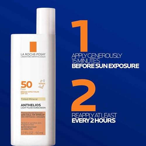 La Roche Posay Anthelios 50 Mineral Tinted Ultra Light Sunscreen Fluid 50ml/1.7oz 6