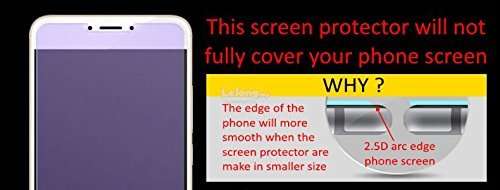 NISHTECH Premium Anti Blue Ray (Eye Protect) Tempered Glass, Screen Protector Blue Light Resistant Eyes Protect Film for Redmi Note 5/Note 5 pro 2