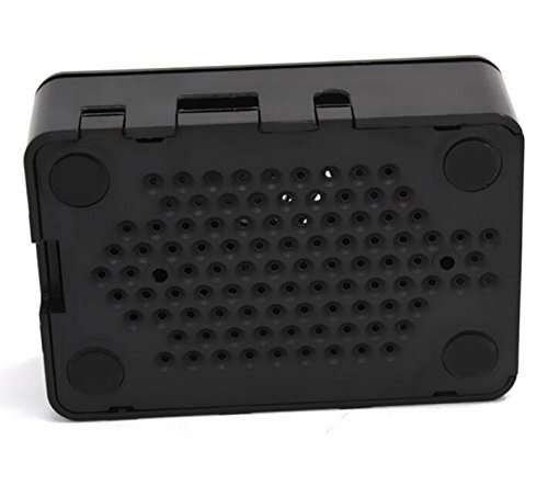 Raspberry Pi 3 Case Black fits Raspberry Pi 3, 2 and B+ 4