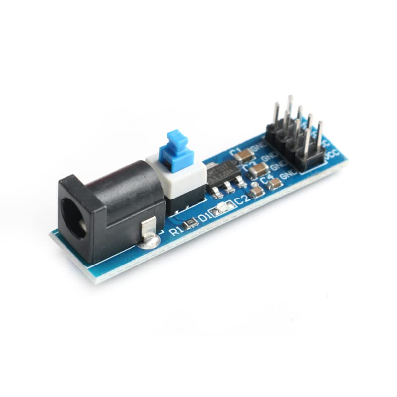 MusRock 6pcs AMS1117 3.3V Power Module - 4.5–9V Input, ±1.5% Accuracy, -40°C to +125°C 3