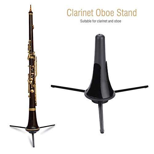Clarinet Oboe Stand, Detachable Folding Clarinet Oboe Stand Bracket Portable Folding Tripod Holder Support Accessory 2