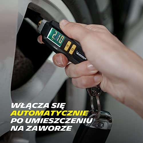 MICHELIN 12290 Digital Tyre Pressure gauge with Key Ring & LED Flash Light 4