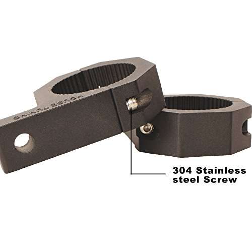 House Tuning Roll Bar Mount Clamp,2.0 inche Tube Clamp for Light Bar (2pcs-2.0" Clamp) 3