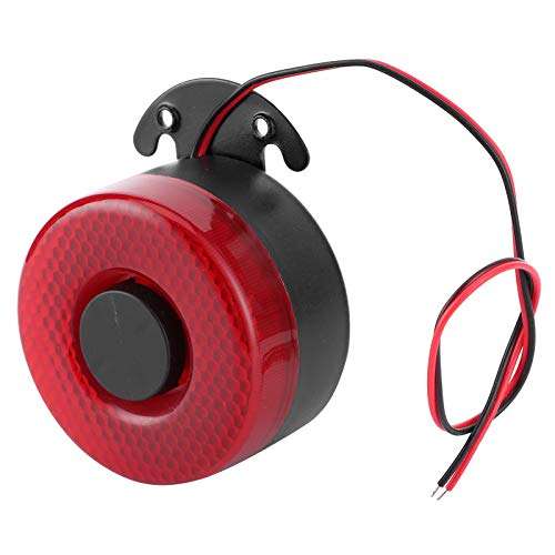 Car Back-up Alarm 100dB Universal Waterproof Car Truck Backup Reverse Beeper Warning Alarm Vehicle Horn Speaker Buzzer Sound Light 12/24V 6