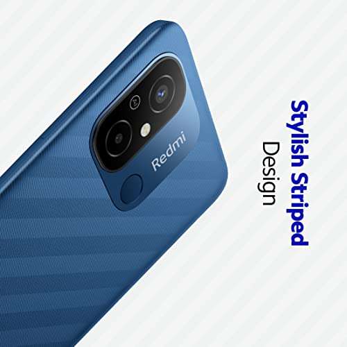 Redmi 12C (Royal Blue, 6GB RAM, 128GB Storage) | High Performance Mediatek Helio G85 | Big 17cm(6.71) HD+ Display with 5000mAh(typ) Battery 2