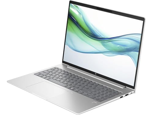 HP ProBook 460 G11 Laptop (Intel Core Ultra 7 155U 12-Core, 16GB DDR5 5600MHz RAM, 512GB PCIe SSD, Intel Graphics, 16.0" 60 Hz Wide UXGA (1920x1200), Fingerprint, WiFi, Win 10 Pro) with USB-C Dock 4