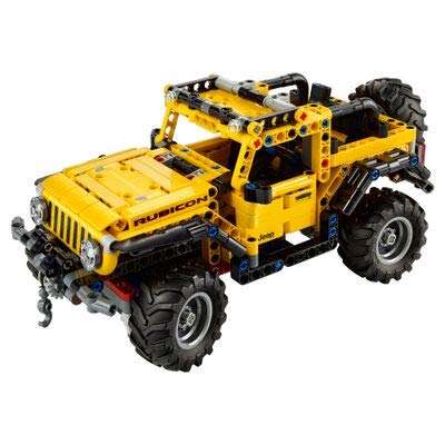 LEGO Technic Jeep Wrangler 4x4 Toy Car 42122 Model Building Kit - All Terrain Off Roader SUV Set, Authentic and Functional Design, STEM Birthday Gift Idea for Kids, Boys, and Girls Ages 9+ 4