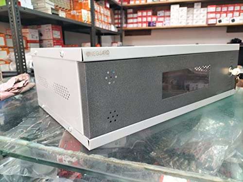 ONE GUARD CCTV/Server Rack 2U CCTV/DVR/NVR Cabinet Box/DVR Rack Wall Mount with Lock/Network Rack/Server Rack (Grey) 3
