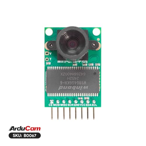 Arducam Mini Module Camera Shield with OV2640 2 Megapixels Lens Compatible with Arduino UNO Mega2560 Board and Raspberry Pi Pico 5