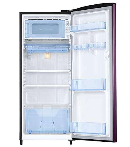 Samsung 192 L 3 Star Inverter Direct Cool Single Door Refrigerator (RR20A172YCR/HL, Camellia Purple, 2022 Model) 2