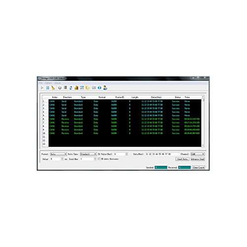 ViewTool Ginkgo USB to CAN Bus Adapter Support Windows/Linux/MAC/Android/Raspberry Pi USB-CAN Converter Compatible with I2C/SPI/UART/GPIO 6