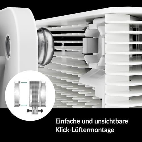 ARCTIC Freezer 36 A-RGB - Single-Tower CPU Cooler with Push-Pull, Two Pressure-optimised 120 mm P Fans and ARGB Lighting, Fluid Dynamic Bearing, 200–2000 RPM, 4 Heatpipes, incl. MX-6 Thermal Compound 2