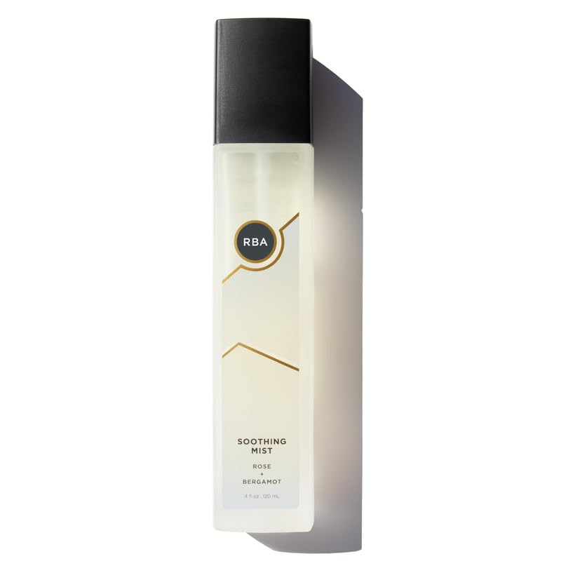 RBA Skincare's Soothing Face Mist for Balanced Skin Moisture - Daily Hydration Vegan Spray with Rose Water, Orange Blossom - Brighter Smoother, and Softer Skin - 4 fl oz