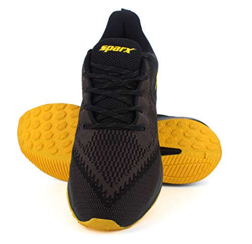 Sparx Mens SM 678 | Enhanced Durability & Soft Cushion | Black Running Shoe - 8 UK (SM 678) 6