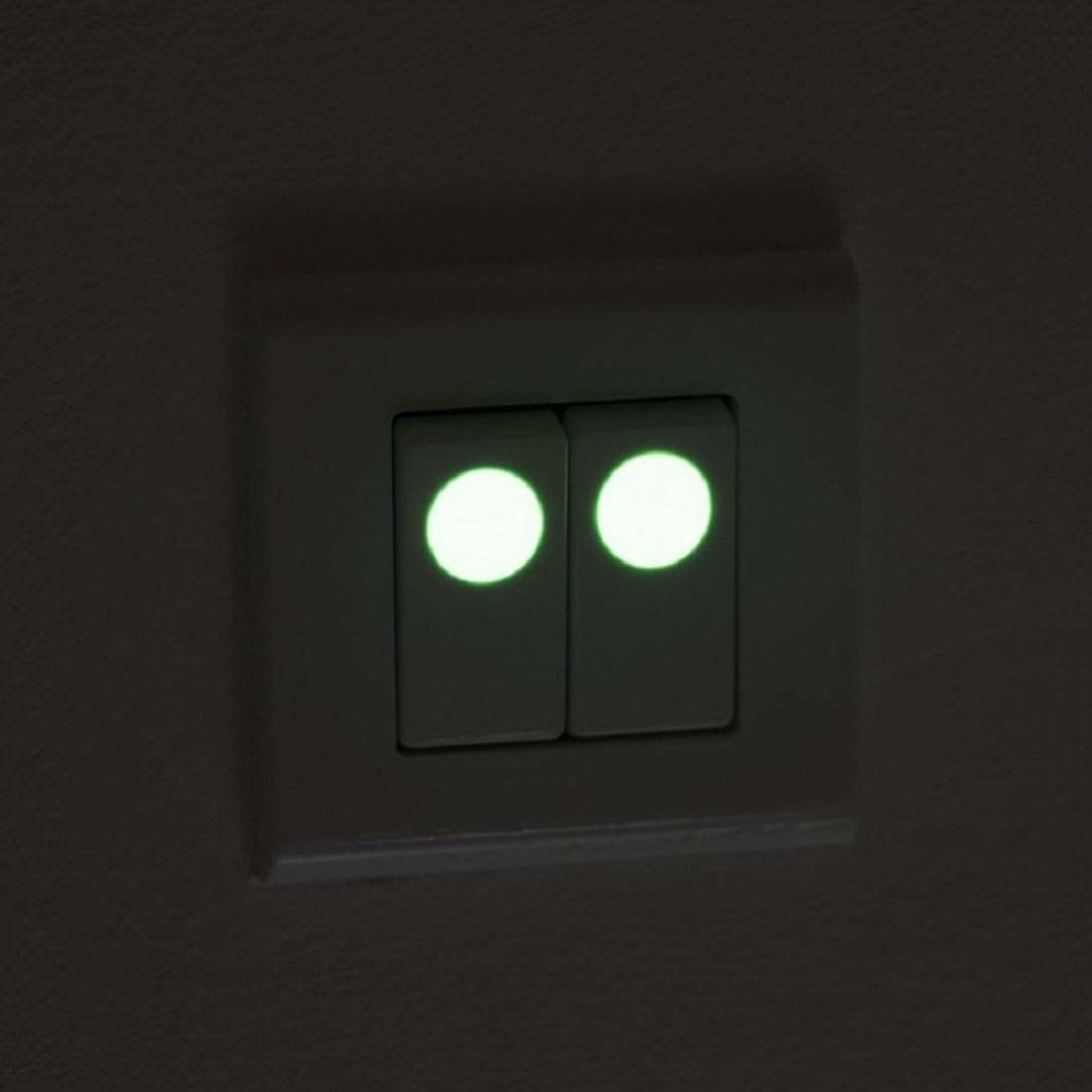 DreamKraft Vinyl Galaxy of Stars Wall Glow in The Dark Stickers 24 x19x2 CM, Green 6