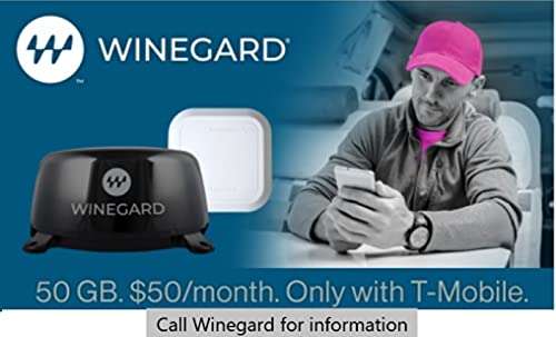 Winegard GW-1000 Gateway 4G LTE WiFi Router for AIR 360+ Antenna 5