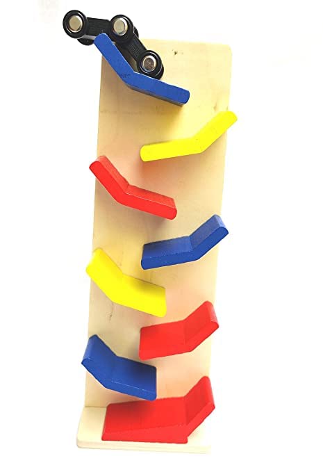 MODERN COLLECTION Wooden Slippery Cars - Sliding Cars (Multicolour) 5