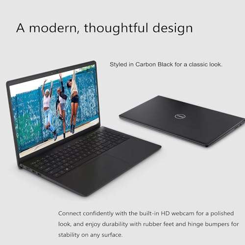 Dell Inspiron 3000 Series Laptop, 15.6" FHD Touchscreen, Intel Quad-Core i5-1135G7, 32GB DDR4 RAM, 2TB Storage(1TB SSD+1TB HDD), Webcam, SD Card Reader, Wi-Fi, Windows 11 Pro, Black 4