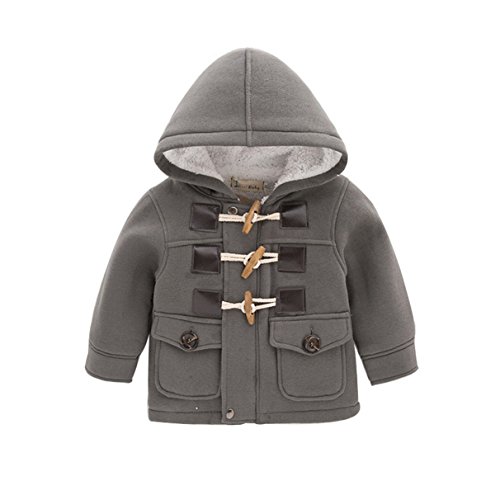 LadayPoa Fashion Winter Children Kids Baby Boys Infant Outerwear Coat Baby Kids Boys Jacket Coat 1